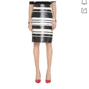 kate spade sequin pencil skirt